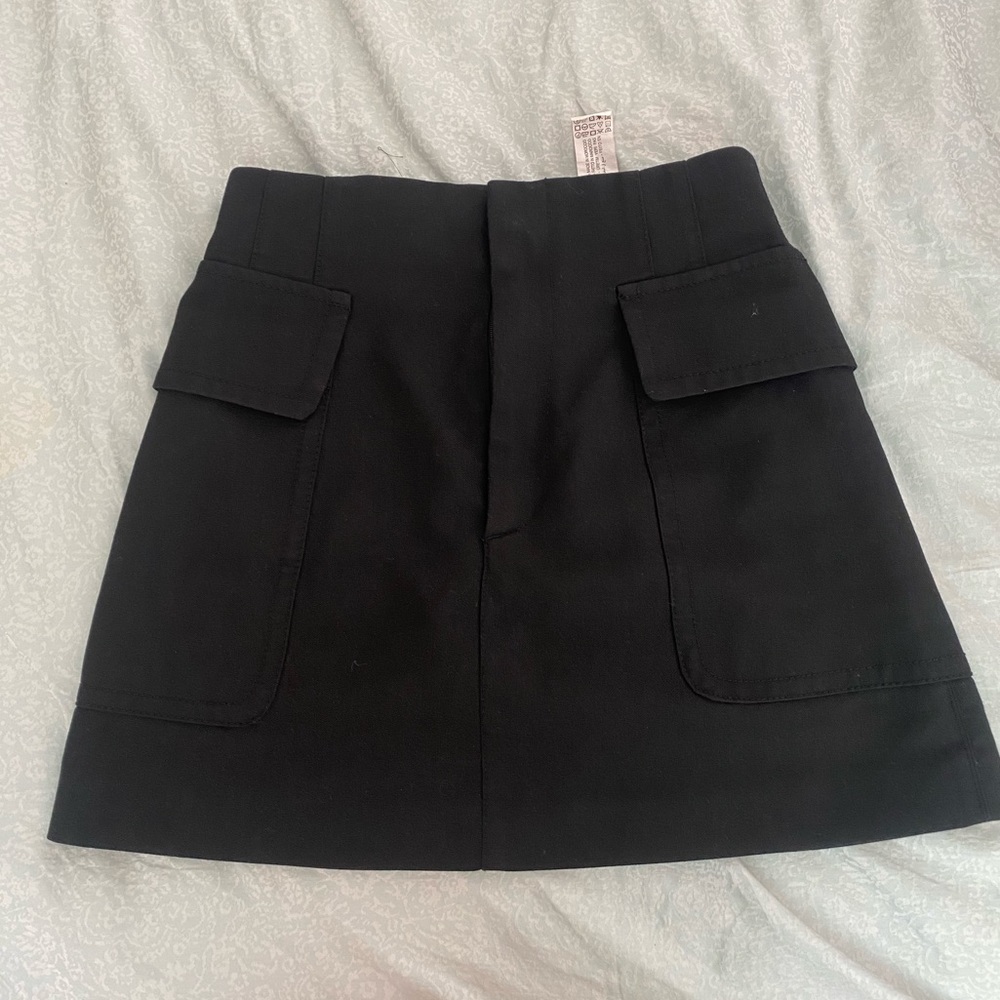Black zara skirt